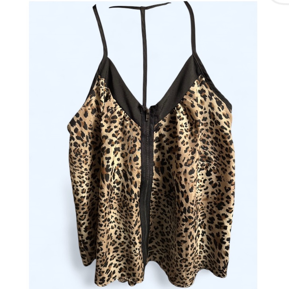 Toska Leopard Print Camisole Top